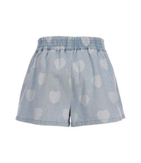 Looxs Little Heart Denim Shorts Heart denim