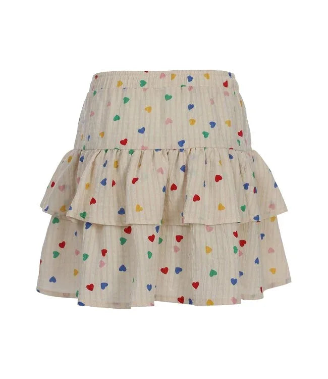 Little Hearts Woven Skirt