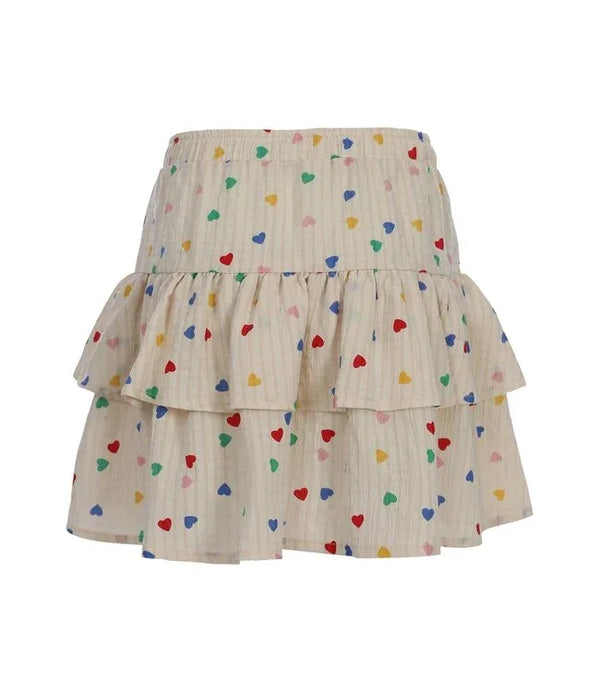 Little Hearts Woven Skirt