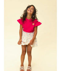 Little Hearts Woven Skirt
