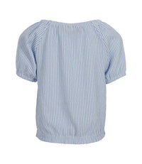 Little Striped Crinckle Top SS
