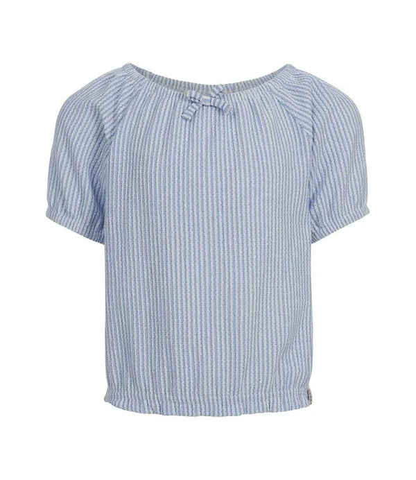 Little Striped Crinckle Top SS