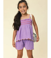 Little Muslin sleeveless Top