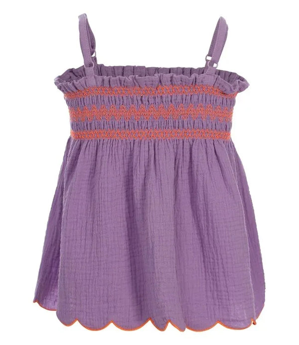 Little Muslin sleeveless Top