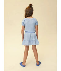 Little Striped Crinckle Skirt