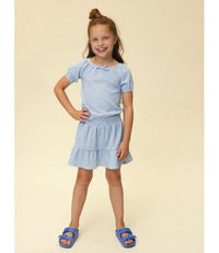 Little Striped Crinckle Skirt
