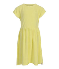 Looxs Little Terry Cloth Dress SS Lemon