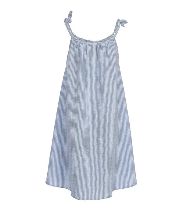 Little Striped Crinckle sleeveless D