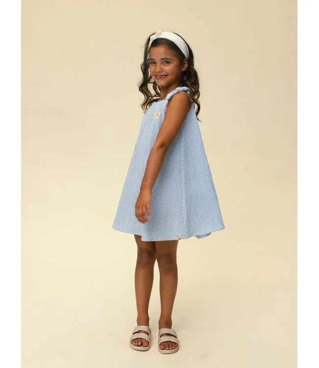 Little Striped Crinckle sleeveless D