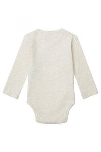 Unisex Romper rib Nino long sleeve