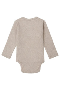 Unisex Romper rib Nino long sleeve