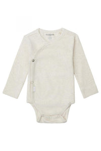 Unisex Romper rib Nino long sleeve