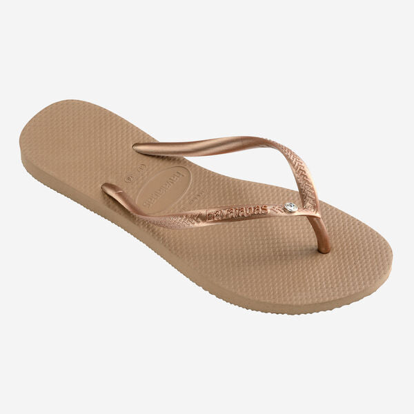 Havaianas SLIM CRYSTAL SW II Rose gold
