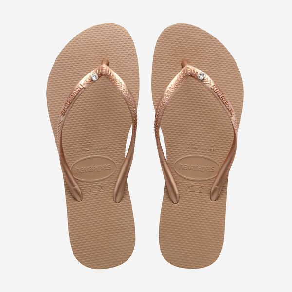 Havaianas SLIM CRYSTAL SW II Rose gold