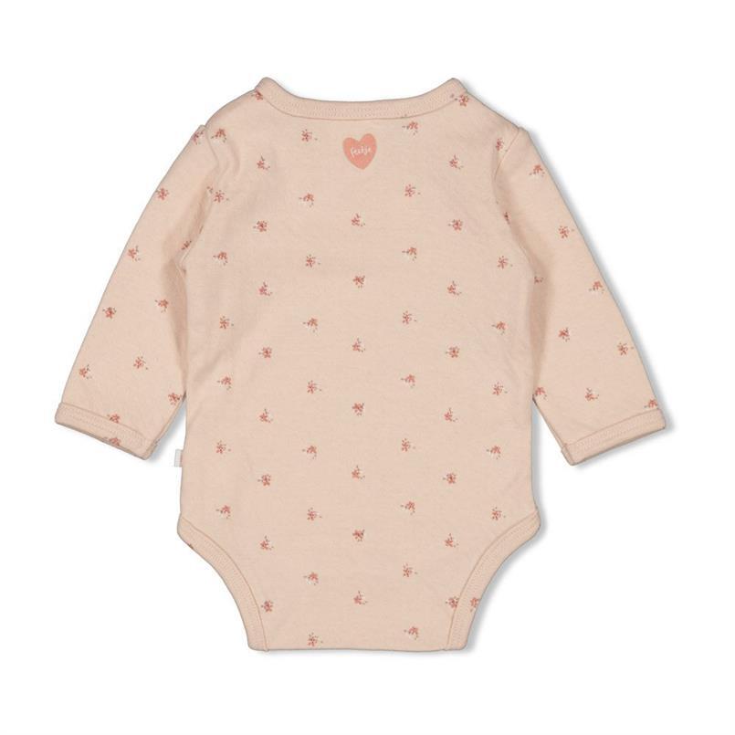 Feetje Romper AOP - Morning Sun L.roze