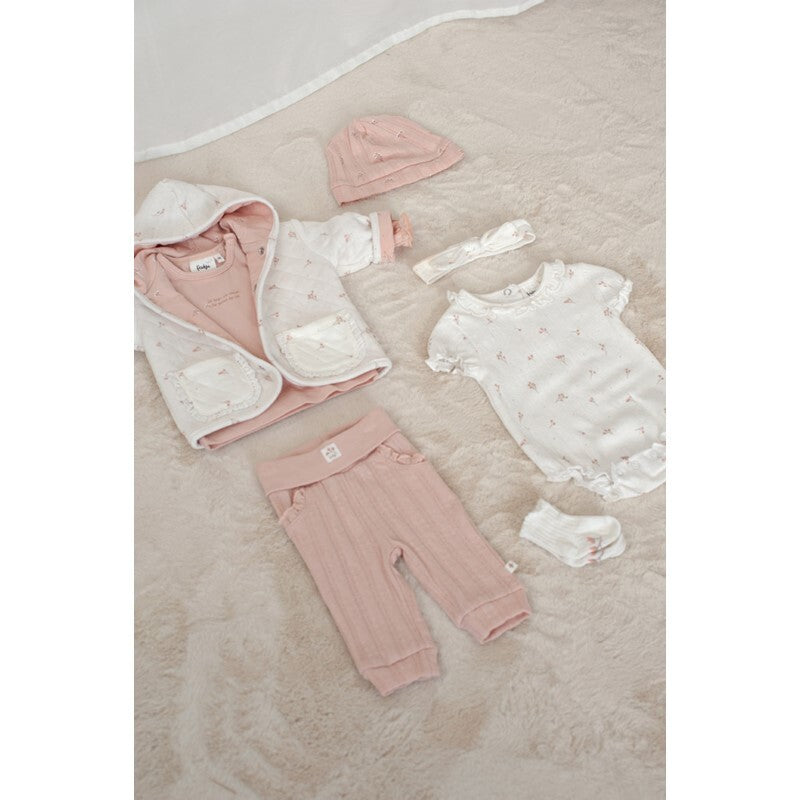 Feetje Romper crinkle AOP k/m - Delicate Flower Offwhite