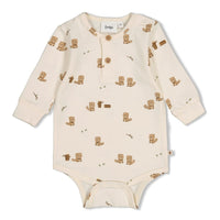 Romper AOP - Tiny Timber Tales