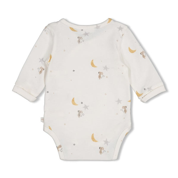 Wikkelromper AOP - Over the Moon for You