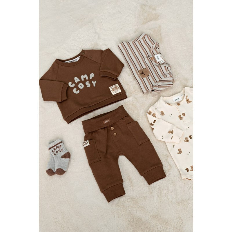 Romper AOP - Tiny Timber Tales