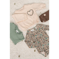 Romper rib AOP - Lucky Bloombird
