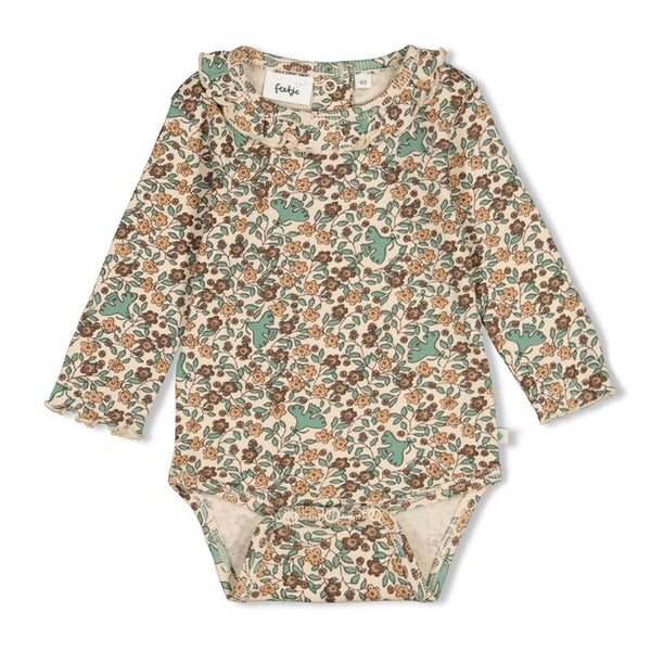 Romper rib AOP - Lucky Bloombird