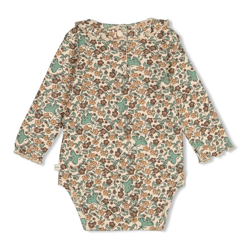 Romper rib AOP - Lucky Bloombird