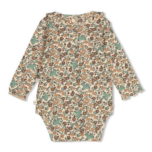 Romper rib AOP - Lucky Bloombird