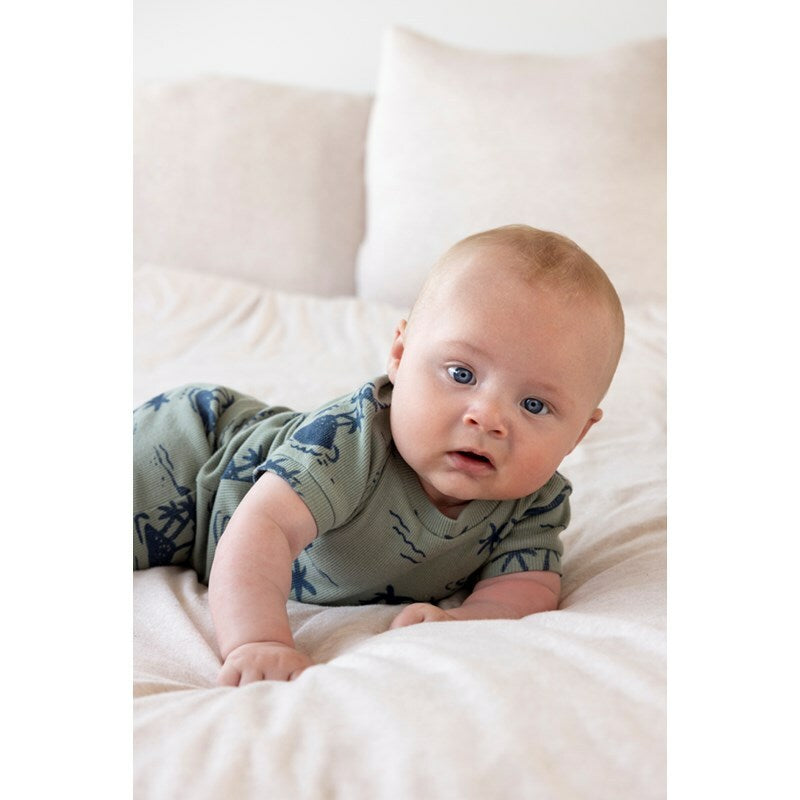 Feetje palm parker - premium sleepwear by feetj Groen