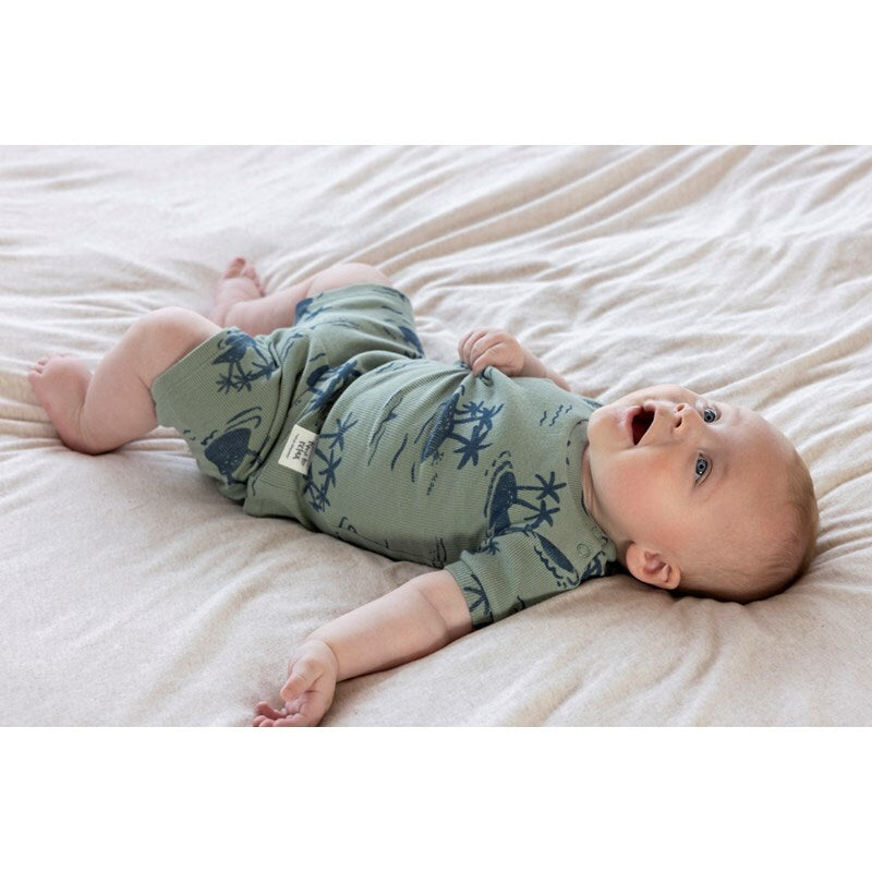 Feetje palm parker - premium sleepwear by feetj Groen