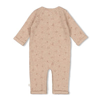 Feetje Pak rib AOP - Fall Favorites Hazelnoot melange