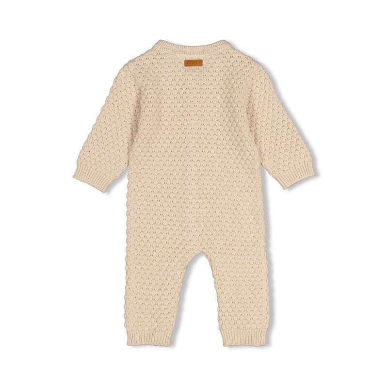 Feetje Pak gebreid - The Knits Zand