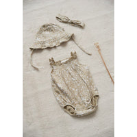 Feetje Playsuit crinkle AOP - Let Your Dreams Blossom Groen