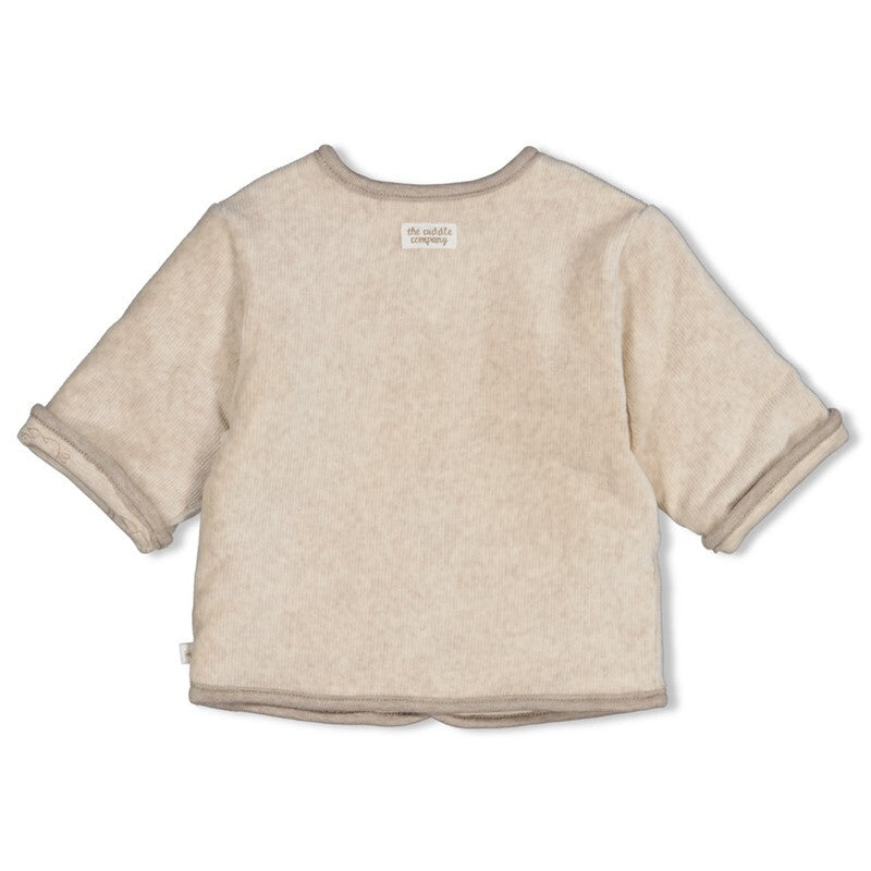 Omkeerbaar jasje velours rib - The Cuddle Company