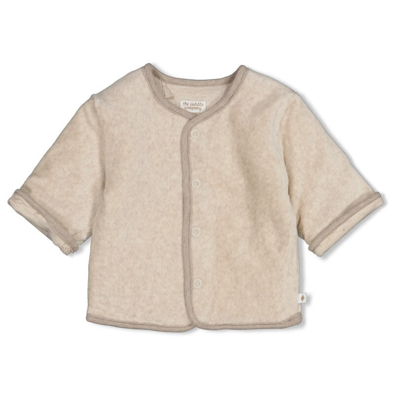 Omkeerbaar jasje velours rib - The Cuddle Company