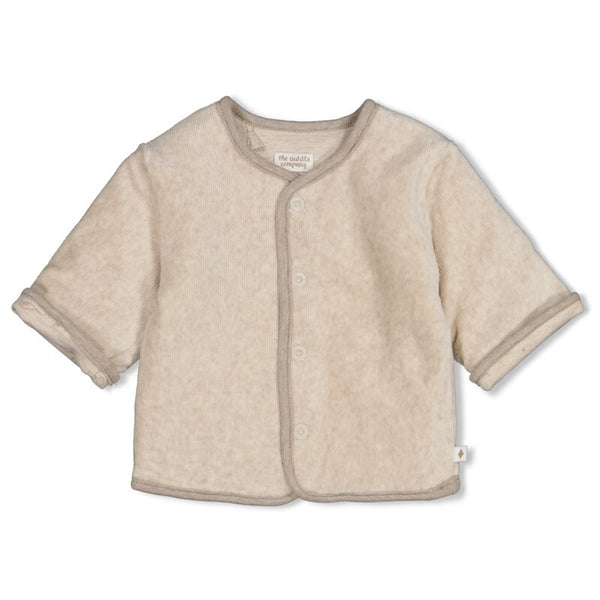Omkeerbaar jasje velours rib - The Cuddle Company