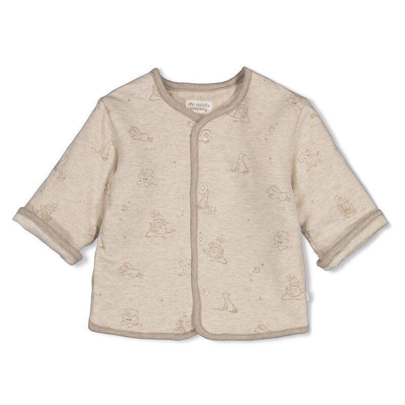 Omkeerbaar jasje velours rib - The Cuddle Company