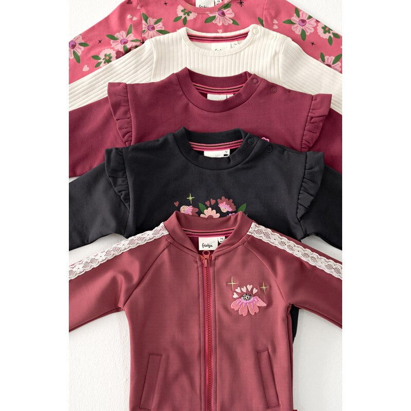 Feetje Bomberjack - Moon Flowers Mauve