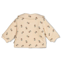 Jasje velours rib met borduursels - Lucky Bloombird