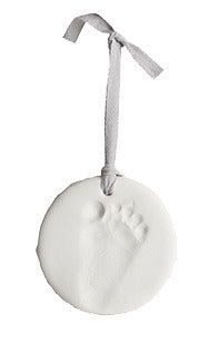clay hand/foodprint hanger