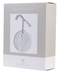 clay hand/foodprint hanger