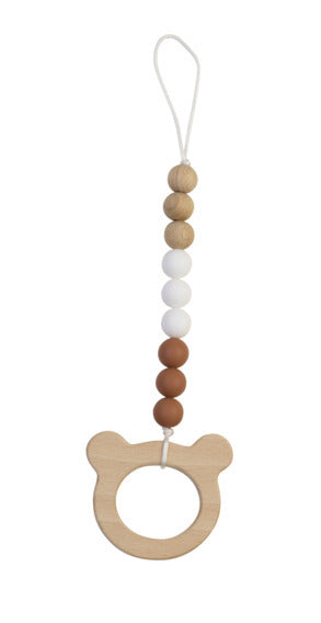 eco friendly bear pacifier holder
