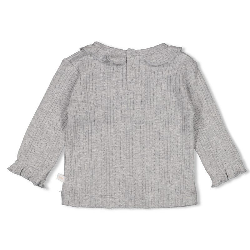 Longsleeve ajour rib - Fields of Green