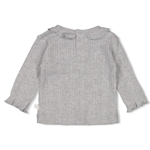 Longsleeve ajour rib - Fields of Green