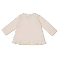 Feetje Longsleeve - Fields of Green Offwhite