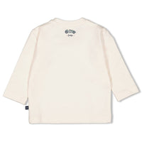 Feetje Longsleeve - Let's Go! Offwhite