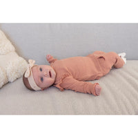 Feetje Longsleeve ajour rib - Morning Sun Roze