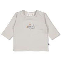 Feetje Longsleeve - Howdy L.blauw