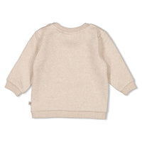 Feetje Sweater - Wild World Taupe melange