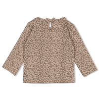 Feetje Longsleeve AOP - Better Together Taupe melange