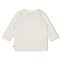 Feetje Longsleeve - Honey Bear Offwhite
